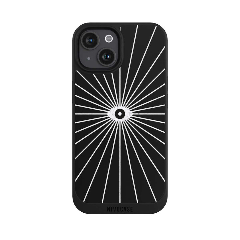 iPhone 15 NIVOpure Œil abstrait