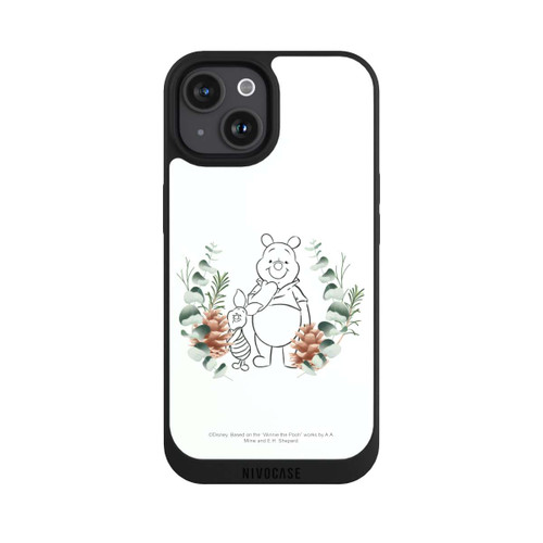 Apple iPhone 15 NIVOpure Grüne Liebe Puuh und Ferkel