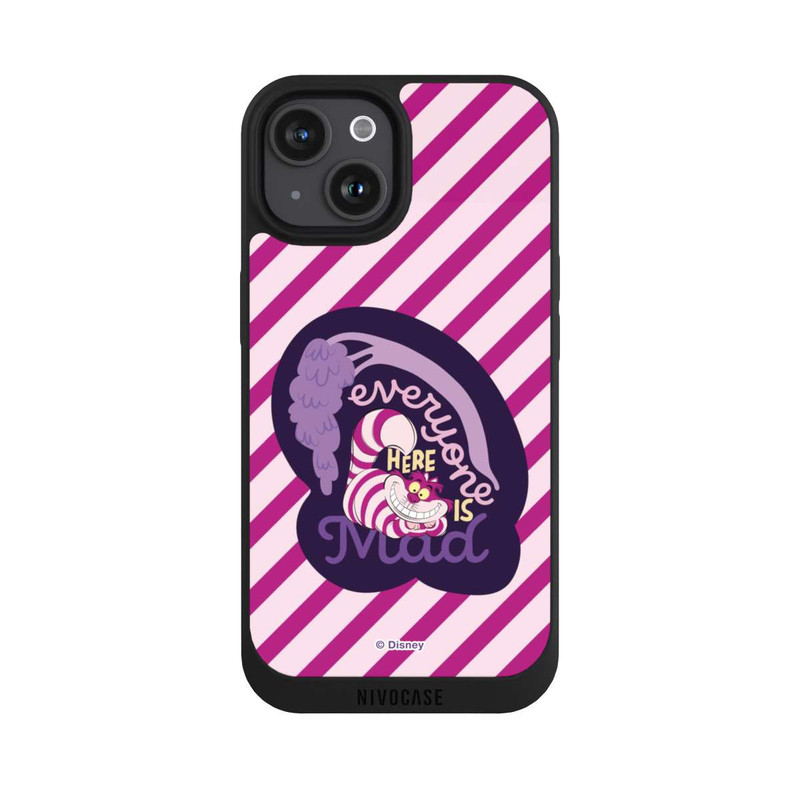 iPhone 15 NIVOpure We Are All Mad Here Stripe