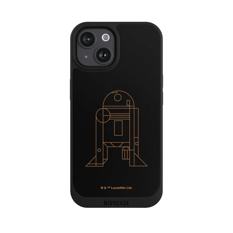iPhone 15 NIVOpure R2D2 Dessin au trait