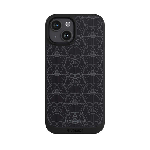 Apple iPhone 15 NIVOpure Darth Vader Line Art