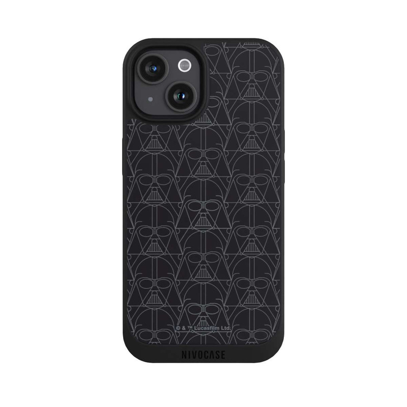 iPhone 15 NIVOpure Darth Vader Line Art