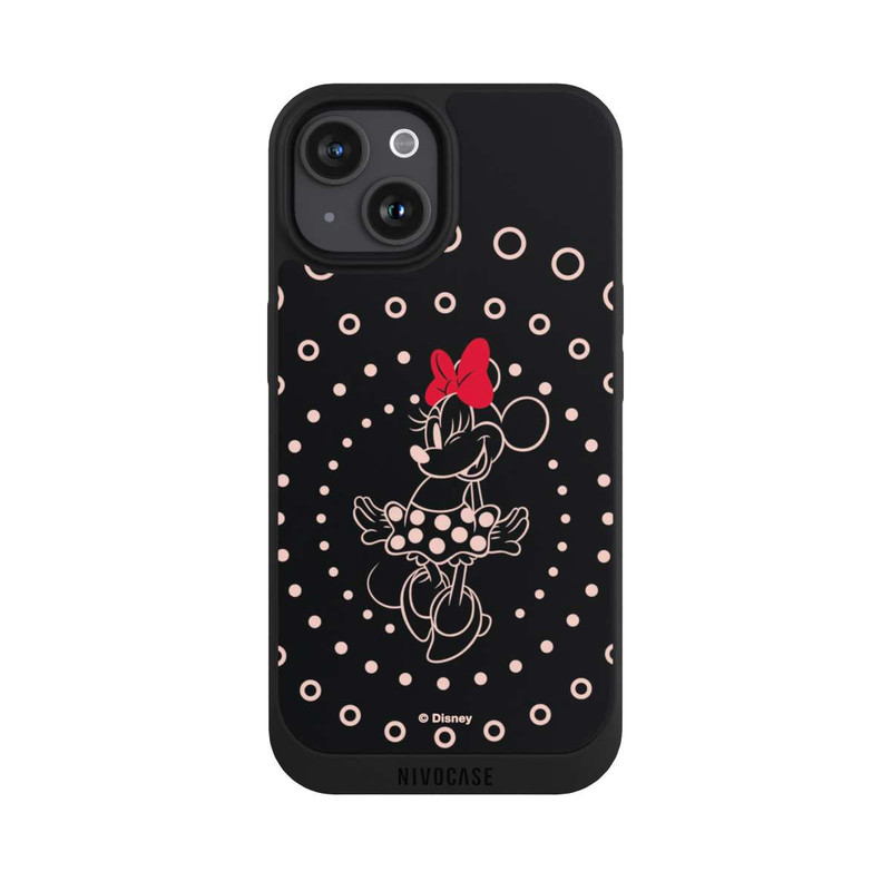 iPhone 15 NIVOpure Minnie Sassy à pois