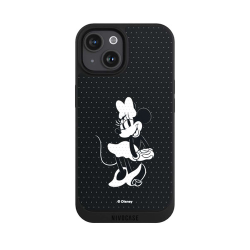 Apple iPhone 15 NIVOpure Minnie Frech Schwarz