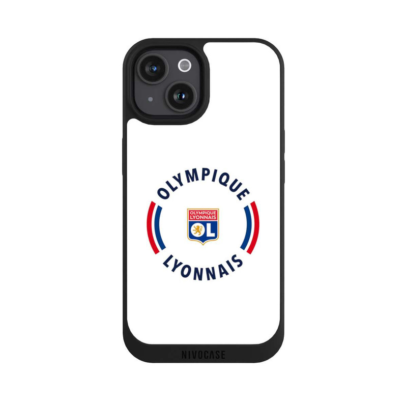 iPhone 15 NIVOpure OL Logo Blanc
