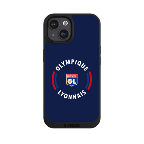 Apple iPhone 15 NIVOpure OL Logo Blau