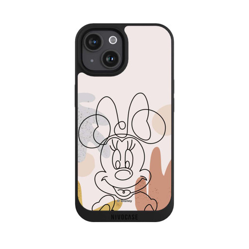 Apple iPhone 15 NIVOpure Minnie Abstract Lineart