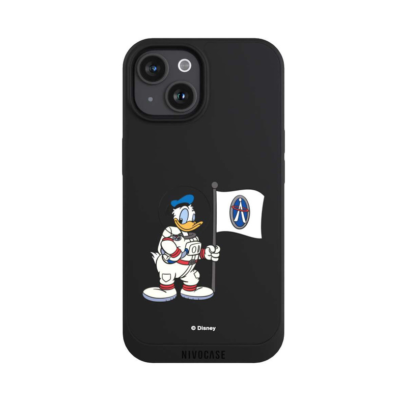 iPhone 15 NIVOpure Donald Duck Astronaut Transparent