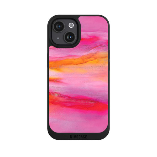 Apple iPhone 15 NIVOpure kräftiges Pink