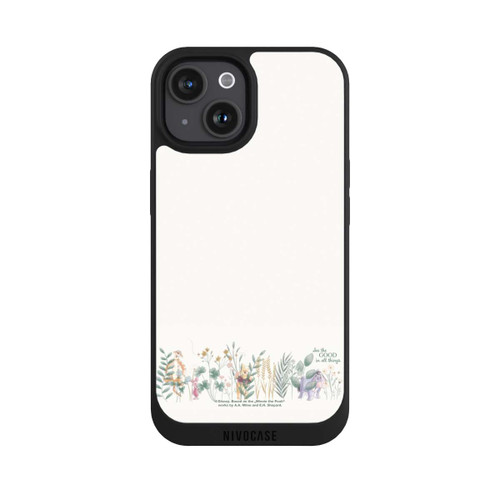 Apple iPhone 15 NIVOpure Winnie Puuh und seine Freunde hinter Eukalyptus