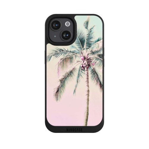 Apple iPhone 15 NIVOpure Palmier pastel