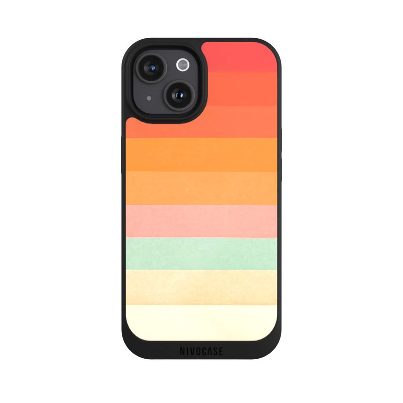 iPhone 15 NIVOpure Arc-en-ciel Chevrons II