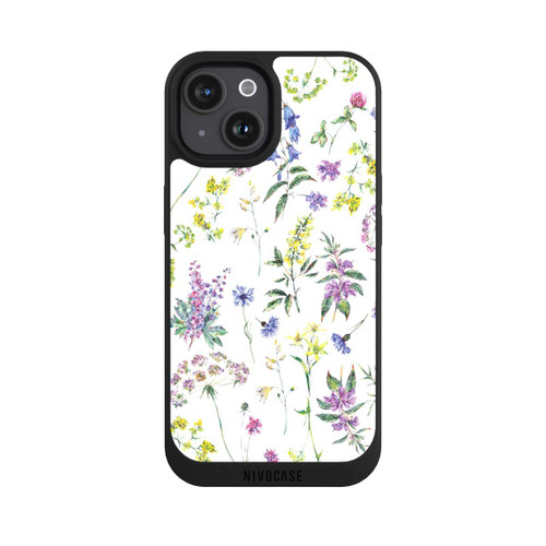 Apple iPhone 15 NIVOpure Wald und Wiesenblumen