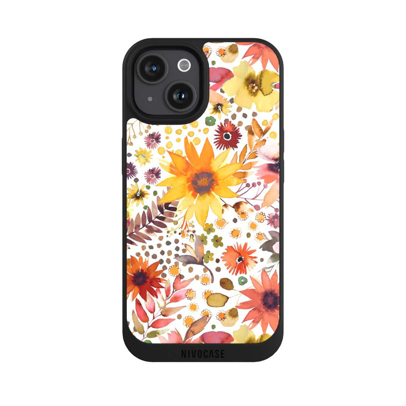iPhone 15 NIVOpure Blumenaquarellblüten