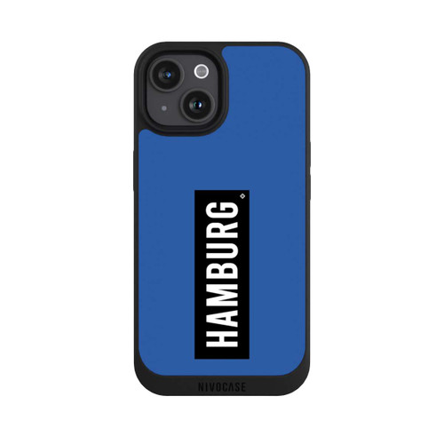 Apple iPhone 15 NIVOpure HSV Hamburg Schwarz Blau