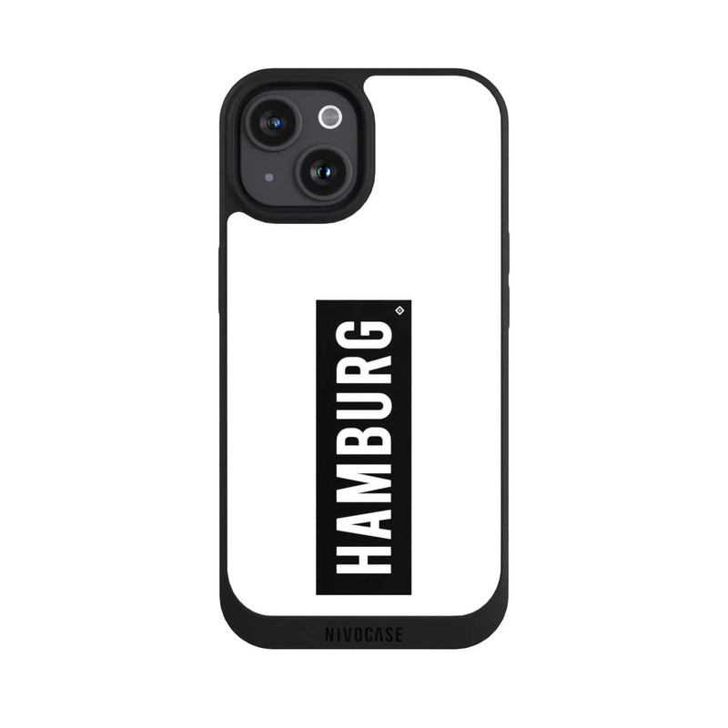 iPhone 15 NIVOpure HSV Hambourg noir et blanc