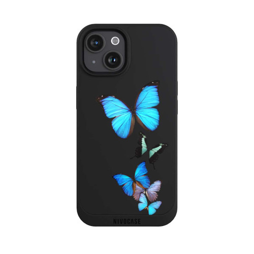 Apple iPhone 15 NIVOpure Schmetterling Transparent