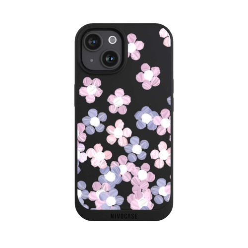 Apple iPhone 15 NIVOpure Einfache Blumen Transparent
