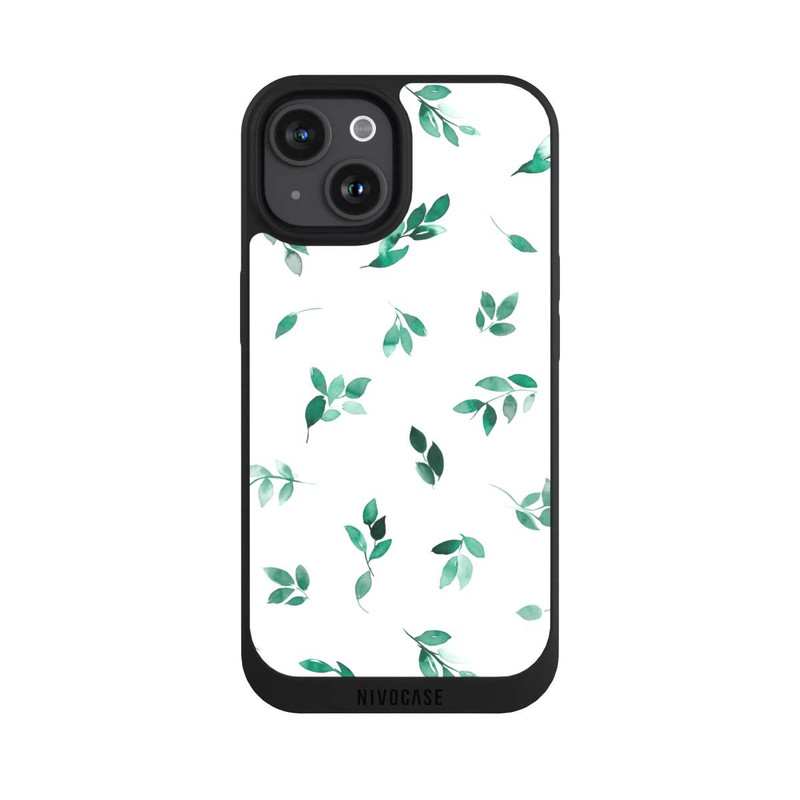 iPhone 15 NIVOpure Herbstblätter grüner Eukalyptus