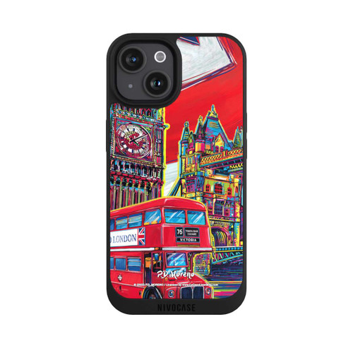 Apple iPhone 15 NIVOpure London City Art By P.D. Moreno