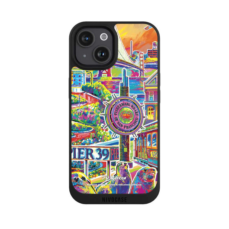 iPhone 15 NIVOpure San Francisco Art par P.D. Moreno