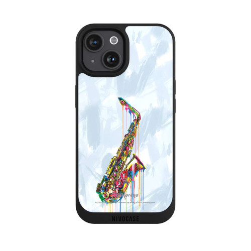Apple iPhone 15 NIVOpure Saxophone Art By P.D. Moreno