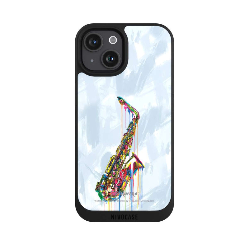 iPhone 15 NIVOpure Saxophone Art par P.D. Moreno
