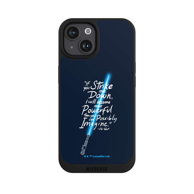 iPhone 15 NIVOpure Obi Wan Quote