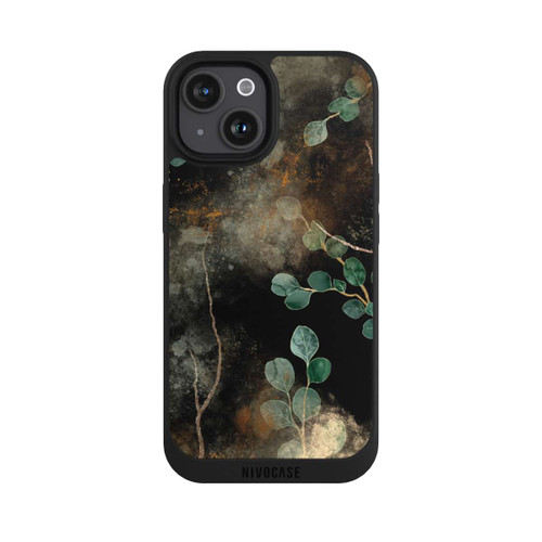 Apple iPhone 15 NIVOpure Eukalyptus Hintergrund