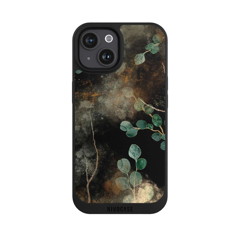 iPhone 15 NIVOpure Eukalyptus Hintergrund