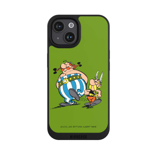 Apple iPhone 15 NIVOpure Asterix and Obelix Grün