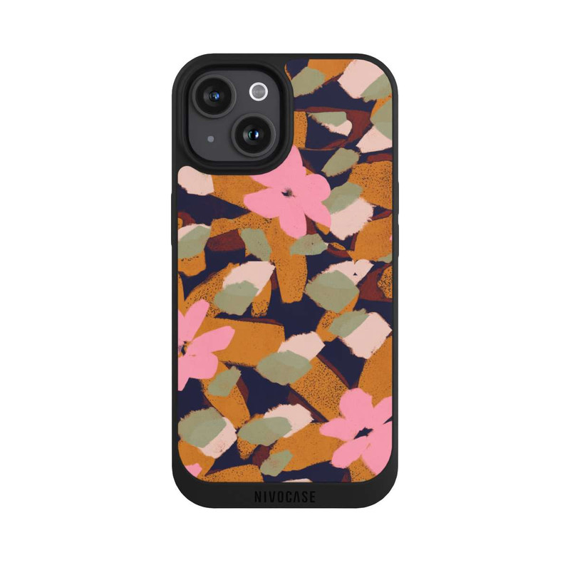 iPhone 15 NIVOpure Pink Blossoms Pattern