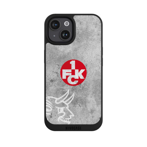 Apple iPhone 15 NIVOpure 1.FC Kaiserslautern-Beton Teufel