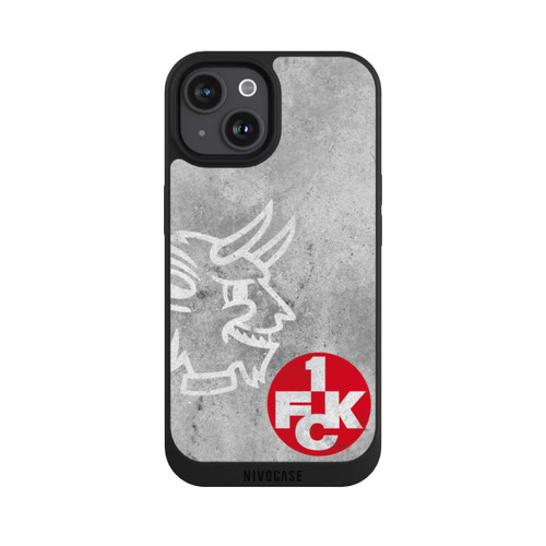 Apple iPhone 15 NIVOpure 1.FC Kaiserslautern-Beton Teufel groß