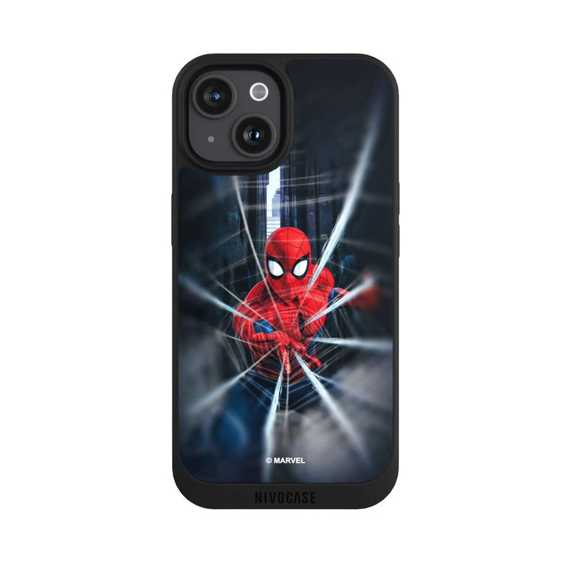 iPhone 15 NIVOpure Toile Spider-Man