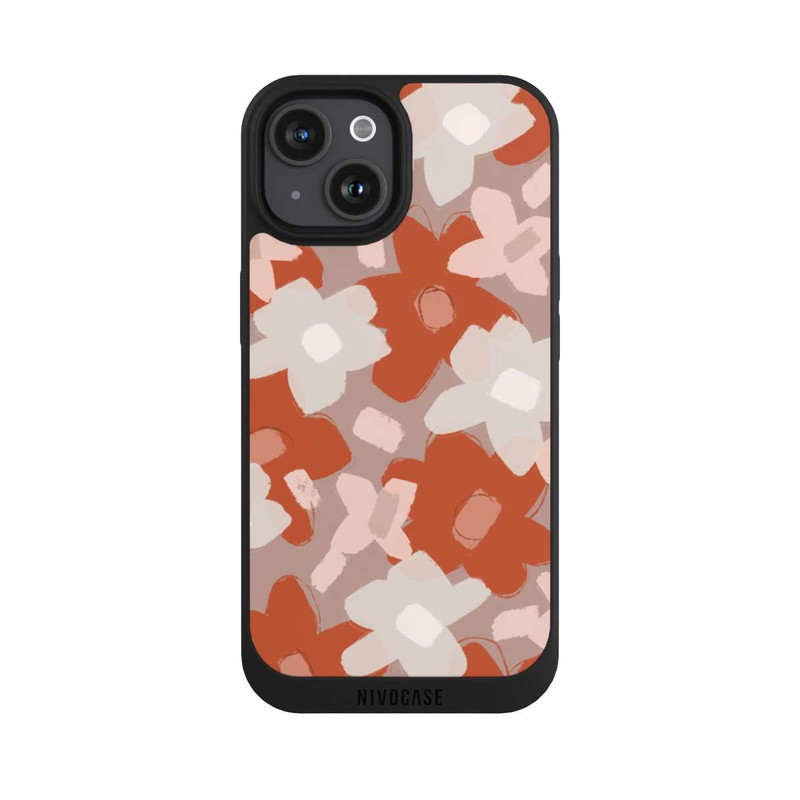 iPhone 15 NIVOpure Niedliches Blumenmuster
