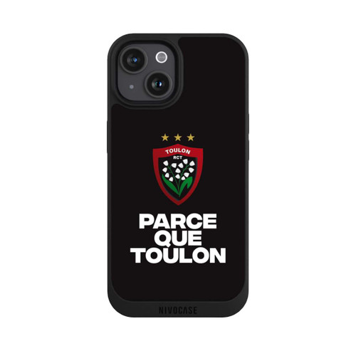 Apple iPhone 15 NIVOpure Parce Que Toulon Schwarz
