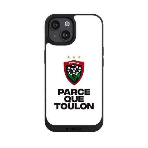 Apple iPhone 15 NIVOpure Parce Que Toulon Weiß