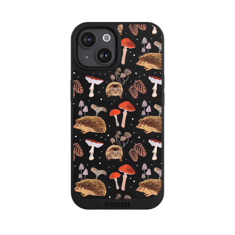 iPhone 15 NIVOpure Hérissons & Champignons