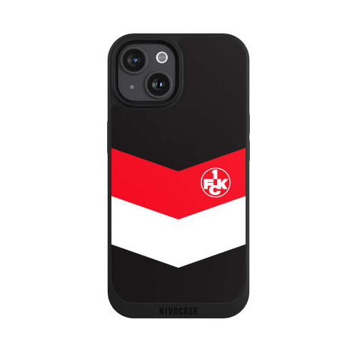 Apple iPhone 15 NIVOpure 1.FCK Blockstreifen Design