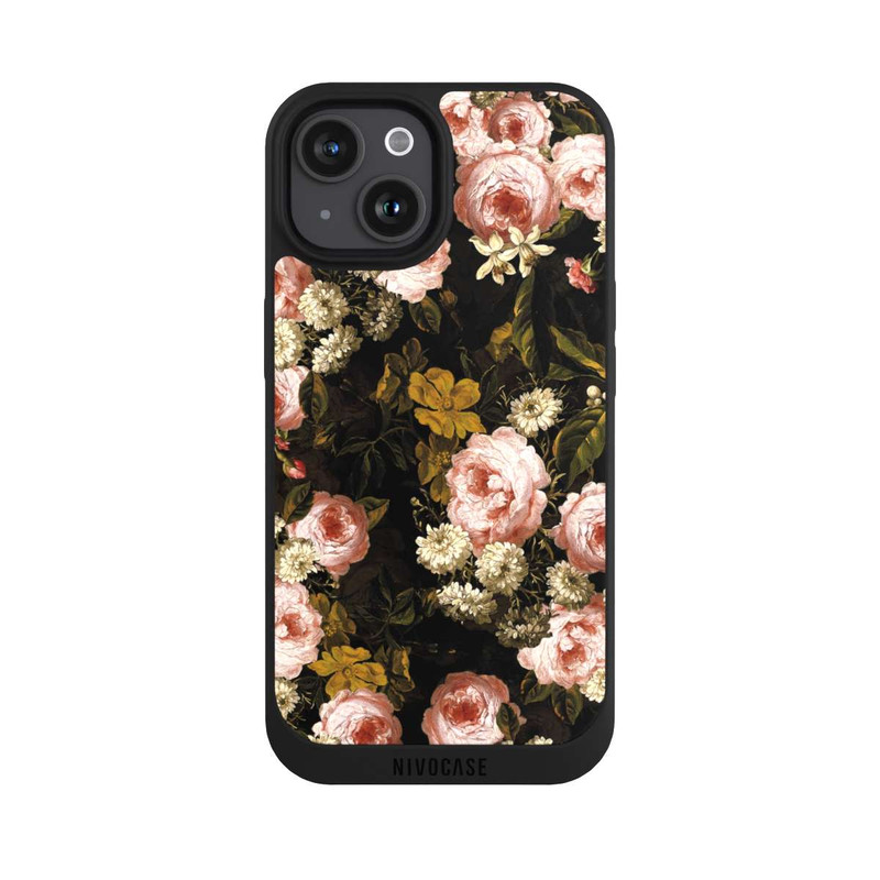 iPhone 15 NIVOpure UtArt Blumen Vintage