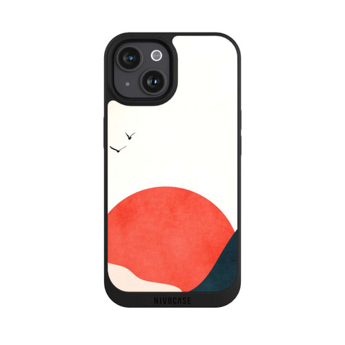 Apple iPhone 15 NIVOpure Untergehende Sonne