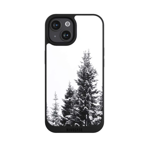Apple iPhone 15 NIVOpure Snow Covered Trees