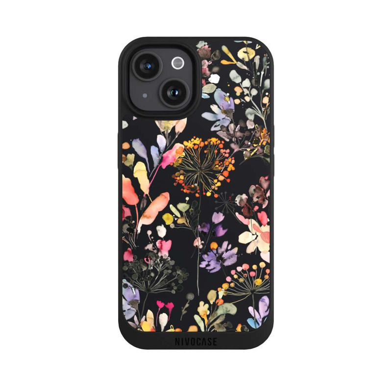 iPhone 15 NIVOpure Herbes sauvages noires