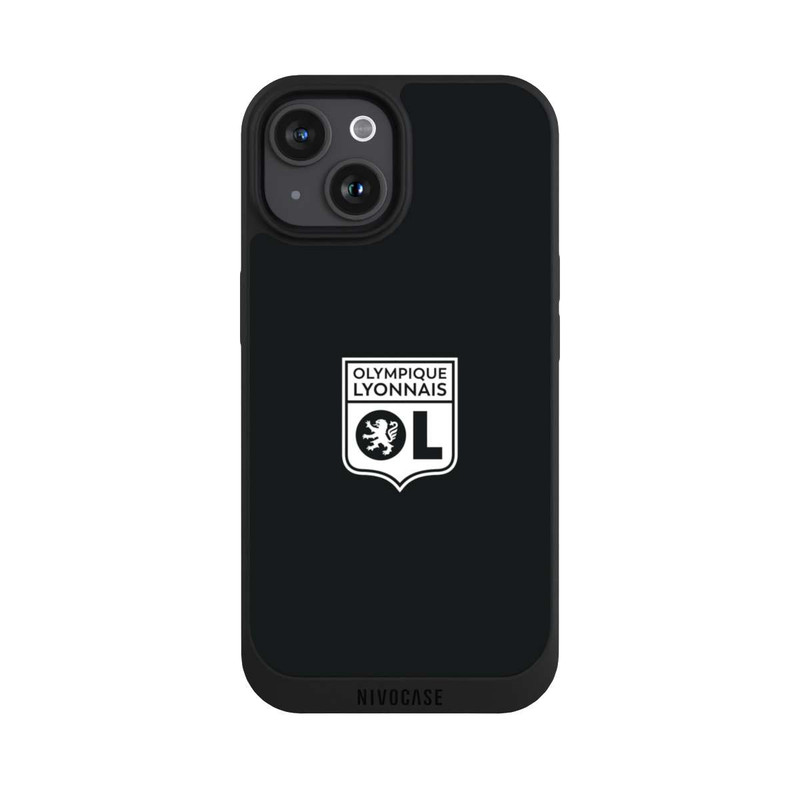 iPhone 15 NIVOpure Logo OL noir et blanc