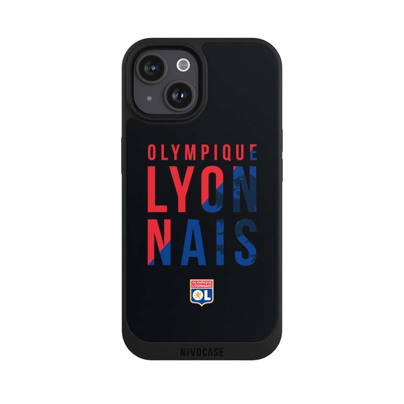iPhone 15 NIVOpure OL Blau und Rot