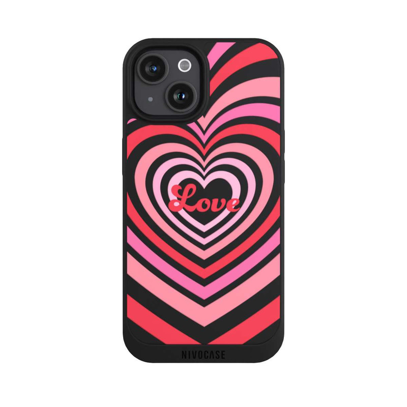 iPhone 15 NIVOpure Love Rotschattierungen