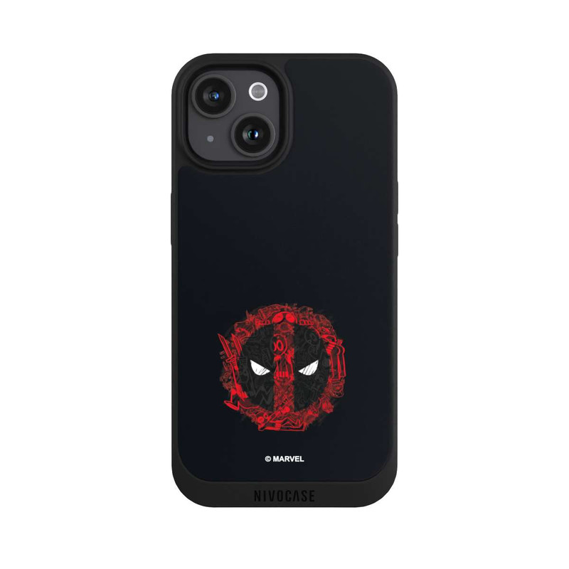 iPhone 15 NIVOpure Deadpool Logo