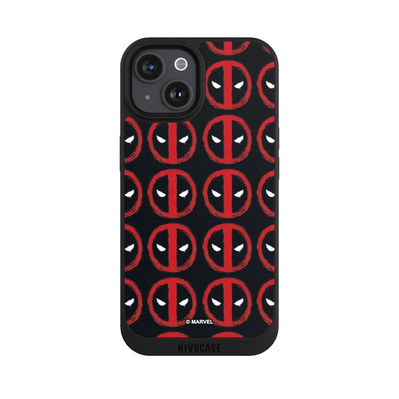 iPhone 15 NIVOpure Deadpool Pattern