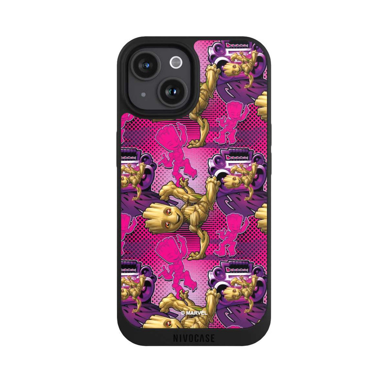 iPhone 15 NIVOpure I am Groot Pattern